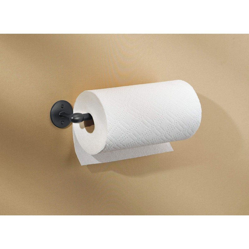 iDesign Orbinni Wall Mount, Paper Towel Roll Holder for Kitchen