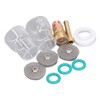 11Pcs Welding Gun Accessories Tig Welding Torch Glass Cup Collet