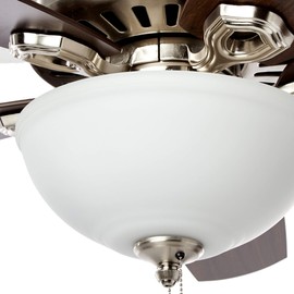Hunter Fan Company 52219 Hunter 42" Builder Small Room Ceiling Fan with Light, Brushed Nickel finish