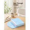 SortRax Plastic Expanding File Folders, 2.76" Expansion, Letter/A4, 6-Pack