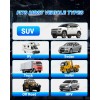 SHENKENUO LCD Wireless Solar TPMS Car Tire Pressure Monitoring System