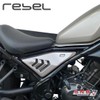 SNB Honda Revl 250/500 Side Cover Gray Side Covers for