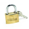 Hilka 70700040 Pro Craft Heavy Duty Brass Padlock, 40 mm