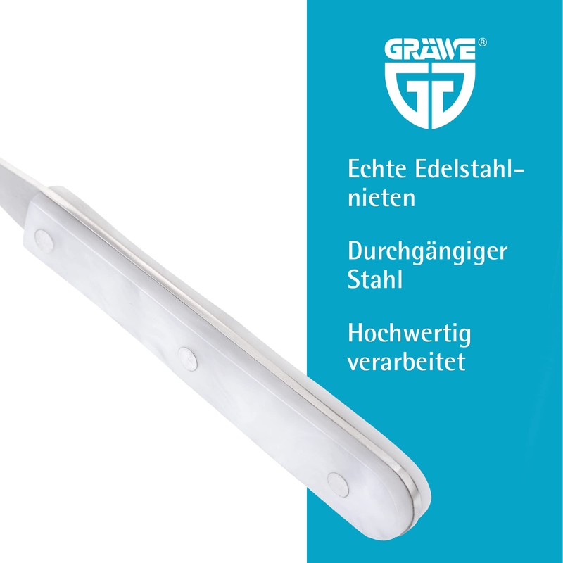 GRÄWE Table Fork Set of 4 in Beautiful Mother of
