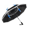 ZUOYOUZ Windproof Umbrella Large Compact Travel Umbrella,Automatic Folding Umbrella for