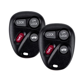 USAKeys New Keyless Entry Replacement Car Key Fob for Envoy Trailblazer with FCC ID: MYT3X6898B GM # 15051014, 15008008, 15008009 (Pair)