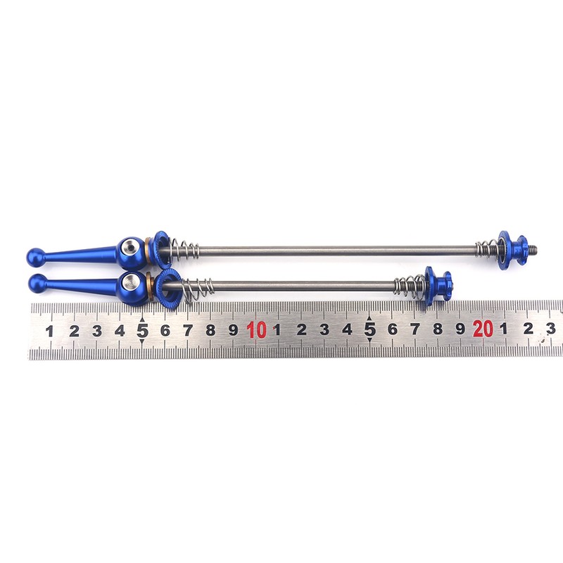 2pcs Ultralight Titanium Alloy Quick Release Skewer Bike Replacement Repair