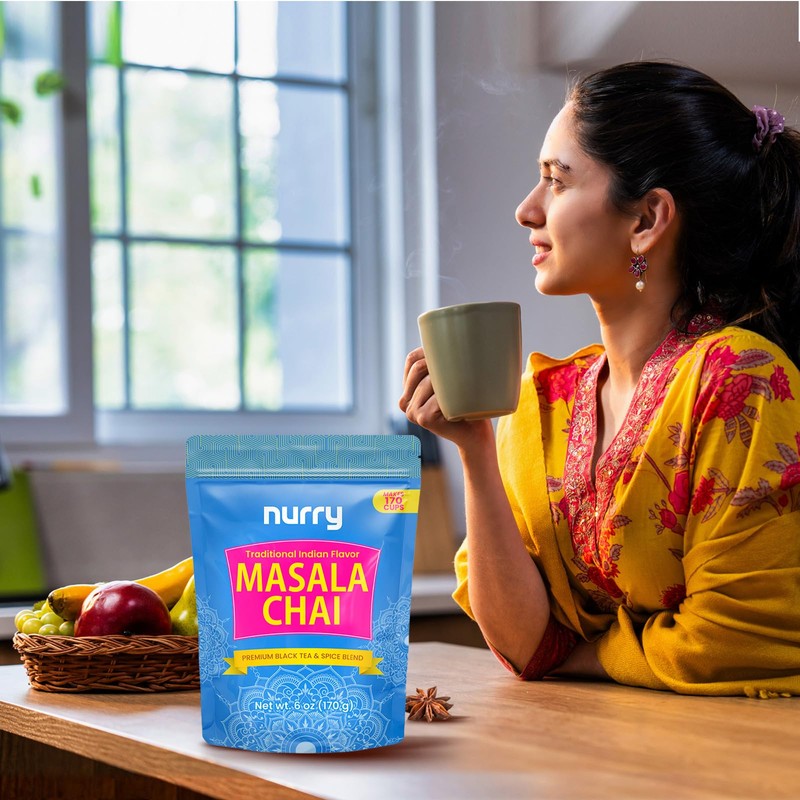 Traditional Masala Chai – Makes 170 Cups – 6 oz