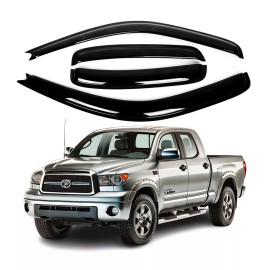 zh Fits Toyota Tundra 2000-2006 Extended Cab Window Visor Sun Rain Deflector Guard