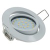 ChiliTec LED Recessed Spotlight Swivelling 3 Watt 370 Lumen 26