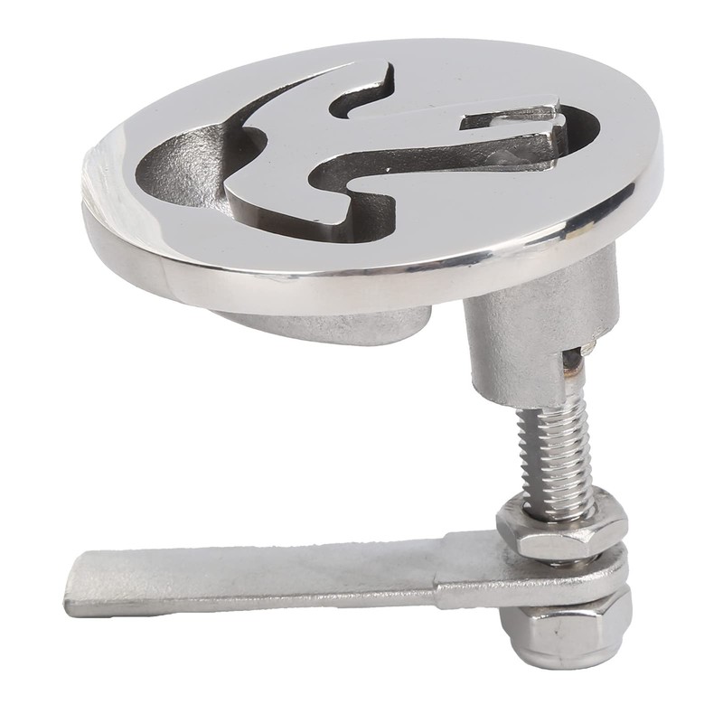 Boat Hatch Fastener Flush Lock for Boat Hatches Rotating Lifting