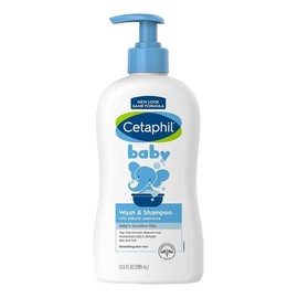 Cetaphil Baby Wash Shampoo 2 En 1 399ml Calendula Organica Hipoalergenico Sin Lagrimas Para Bebes Recien Nacidos Piel Sensible Limpieza Suave Cuerpo