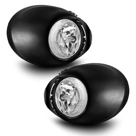 munirater 1 Pair Driver and Passenger Side Fog Light Assembly Replacement for Tundra 2007-2013