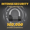 JJ PRIME -2 Sets Number Combination Padlock Heavy Duty Padlock