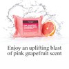 Neutrogena Twin Pack sin Aceite Limpiador Wipes, Pink Grapefruit