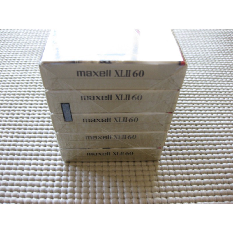 Maxell 139858 60-Minute High Bias Standard Cassette Audio Tape -