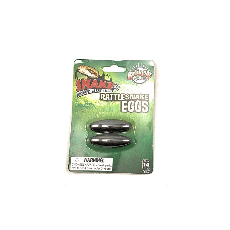 Adventure Planet Snake Discovery Edition Magnetic Rattlesnake Eggs 2 Pack