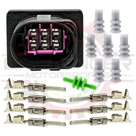 Ballenger Motorsports 6 Way Connector Receptacle (Female) Kit for Many OEM & Wideband O2 Sensor Applications