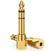 Tomswa 6.35mm to 3.5 mm Adapter,3.5mm Stereo Headphone Adapters for