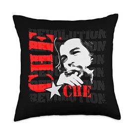 Ernesto Che Guevara Revolution Guerrilla Fighter Throw Pillow