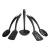Set De Utensilios 5 Pz Nylon Negro Ekco 46323