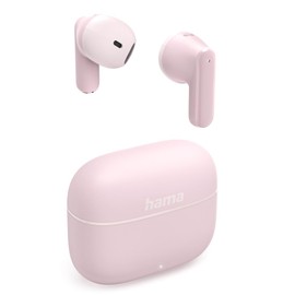 Hama Bluetooth Headphones "Freedom Light II" (True Wireless In-Ear Headphones with Microphone, Earbuds with Charging Station, Running Time 20 Hours, Wireless Headphones with Voice Recognition and