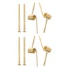 Didiseaon Stainless Steel Hair Clip V Shape Spring Metal Clip