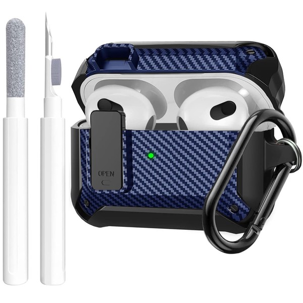 Airpods 3rd Generation Case Closure Lid with Cleaning Kit, OTOPO