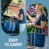 CleverMade EcoBasket Reusable Grocery Tote - 30L - Pack of