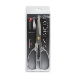 Multi-purpose Kitchen Shears Scissors, Heavy Weight Heavy Duty, Stainless Steel, Light Grey,18.5 x 8.5 x 1 cm