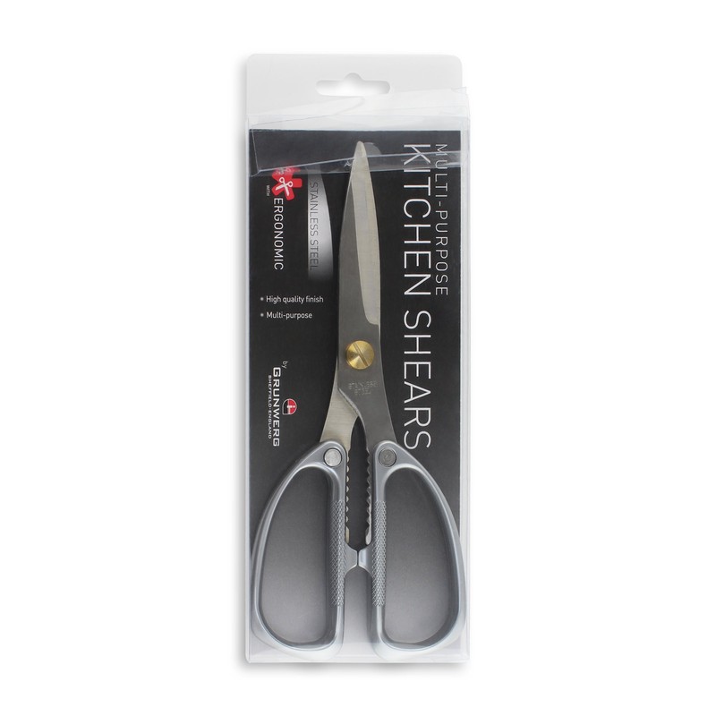 Multi-purpose Kitchen Shears Scissors, Heavy Weight Heavy Duty, Stainless Steel,
