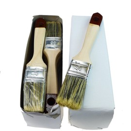 ROTIX -9115 12 x Flat Brush Glaze Brush Bristle Mix 35 mm