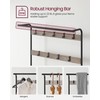 VASAGLE Coat Rack, Hall Tree with Shoe Bench for Entryway,