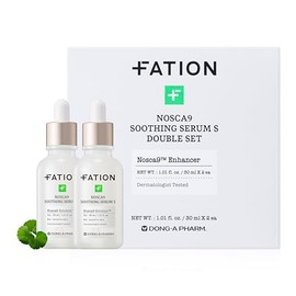 FATION NOSCA9 Trouble Serum S  Suero hidratante de cica kbeauty para el rostro con centella asiática, pantenol y extracto de manzana  Suero facial... 