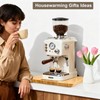 Fullin 360°Appliance Slider, Bamboo Sliding Tray for Coffee Maker, Appliance
