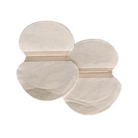 Underarm Perspiration Shield Disposable Absorbent Pads (2 Pairs, Wide) - Invisible Protection Against Armpit Sweat Stains