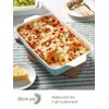 DOWAN 9x13-inch Baking Dish, Deep Casserole Dishes for Oven, Lasagna