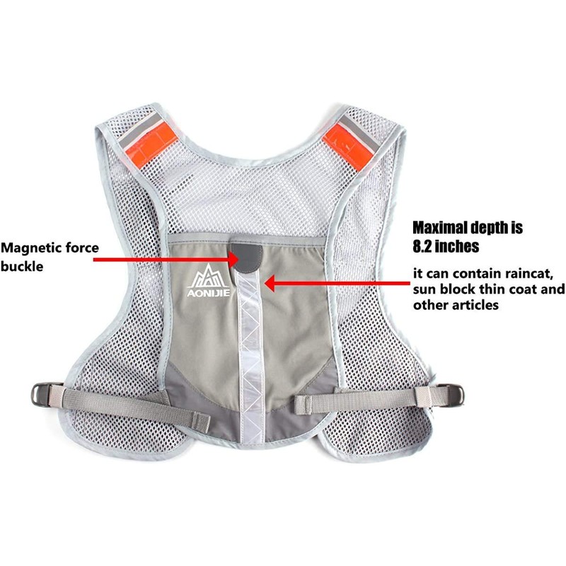 AONIJIE Outdoor Hiking Hydration Backpack Marathon Backpack Male Lightweight Vest