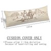 Cowboy Body Pillow Cover Western Country Theme of American Wild