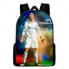 Kids Backpack for School, Football Star Themed, 44x29x13 cm