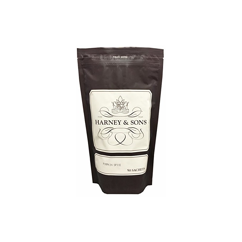 Harney & Sons Pumpkin Spice Tea, 50 sachet bag