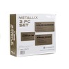 GabbaGoods 3 Piece Metallix Electronics Gift Combo Set- Includes a