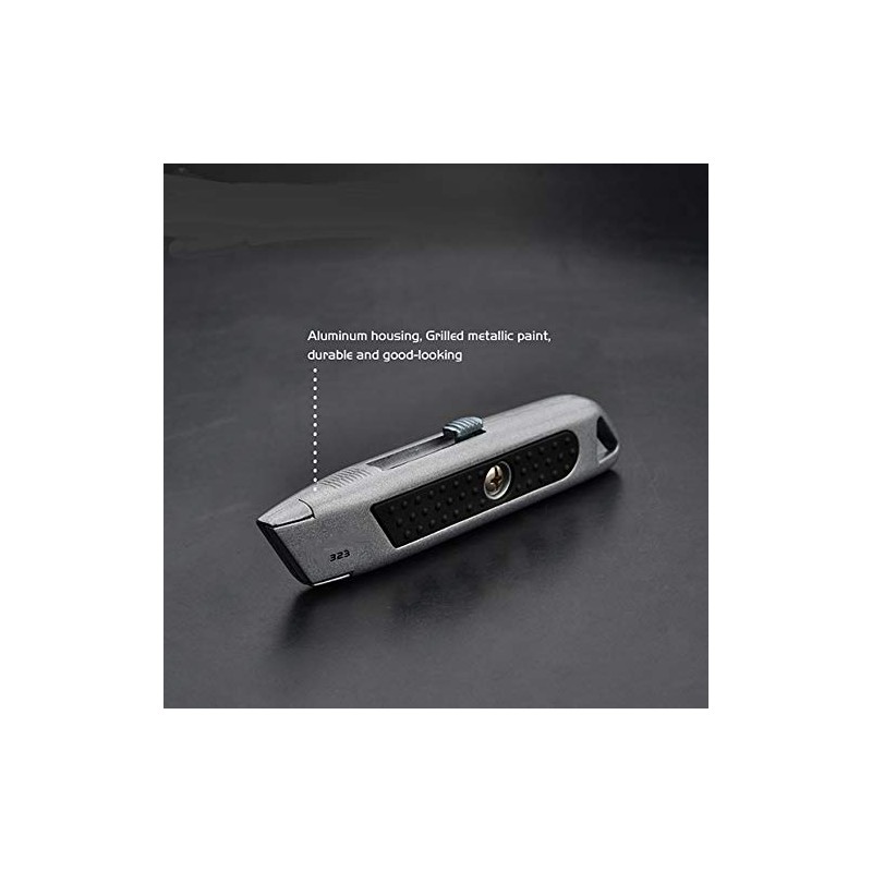 Edward Tools Utility Knife with Retractable Razor Blade - Heavy
