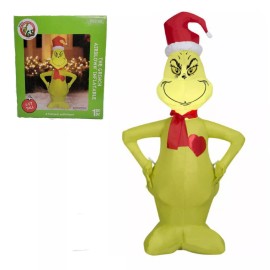 Gemmy The Grinch 4 Foot Outdoor Airblown Inflatable By Gemmy