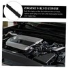 CHILDWEET Carbon Fiber Car Valve Cover Engine Spark Plug Protector