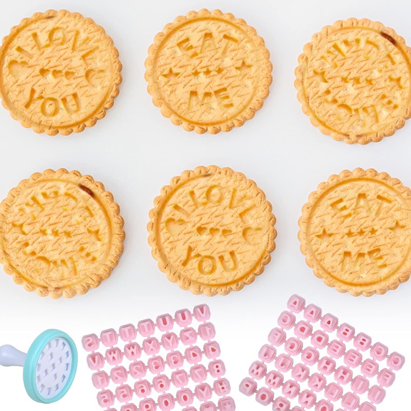 Changrongsheng Alphabet Cookie Stamp Set