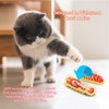 SHXMWINSY Cat Interactive Teaser Toys 2PCS Electric Moving Beetle Mini