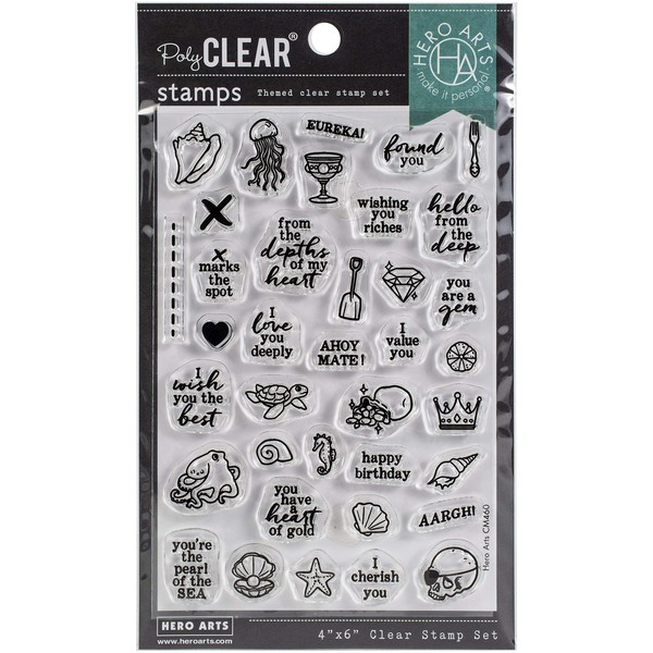 HERO ARTS Clear STMP DEEP SEA