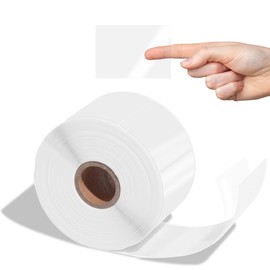 Aegis Adhesives - 2" X 3" Clear Rectangle Stickers - Transparent Labels to Protect Barcodes, Addresses, Library Book Spine Labels, and More (1 Roll, 500 Labels)