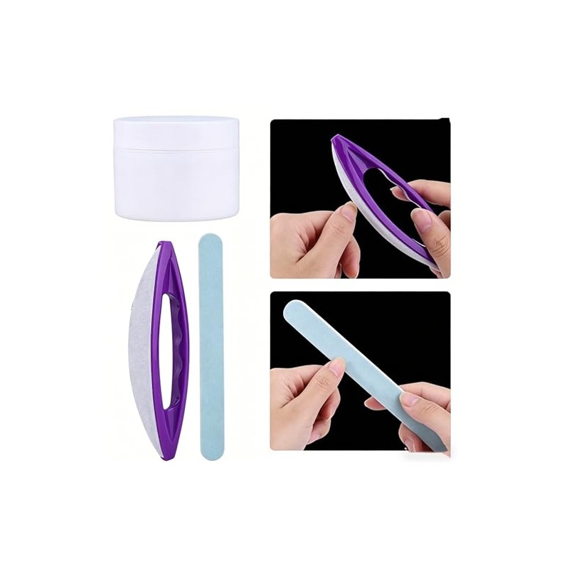 Nail Buffer and Shine Kit Manicure Kit with Fingernail Buffer